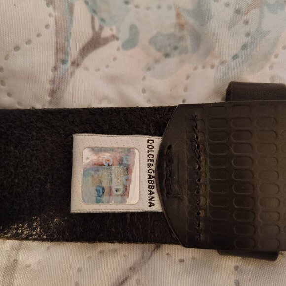Vintage Dolce & Gabbana leather belt - Picture 6 of 8
